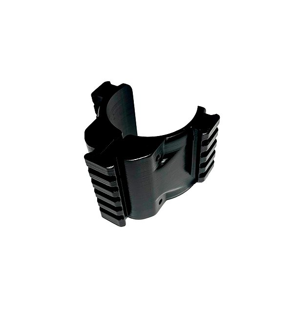 Abraçadeira Carabina Pcp Cilindro Carbono 60mm 3 Trilhos