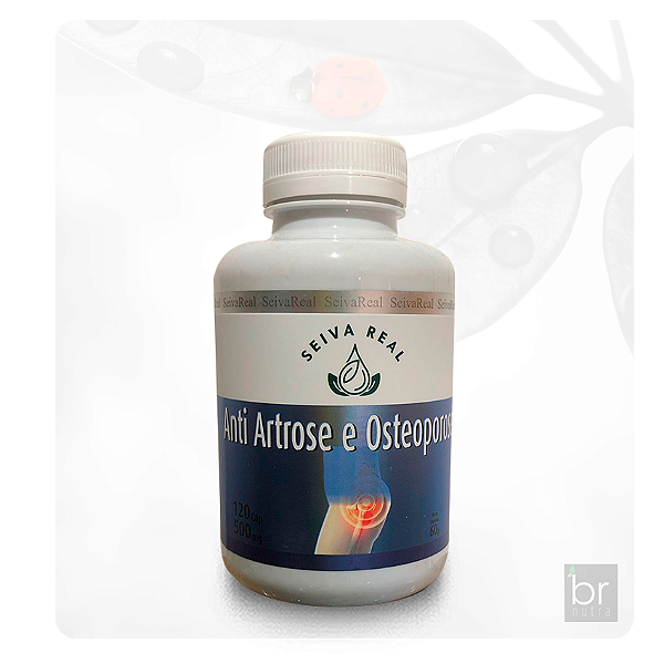 Anti Artrose e Osteoporose - 120 Cápsulas 500mg