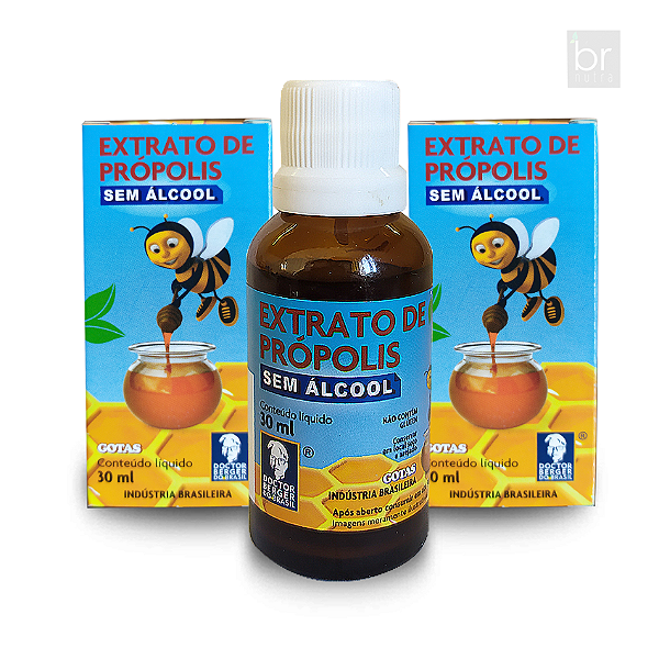 EXTRATO DE PRÓPOLIS s/ ÁLCOOL | Própolis 30% - 30ml