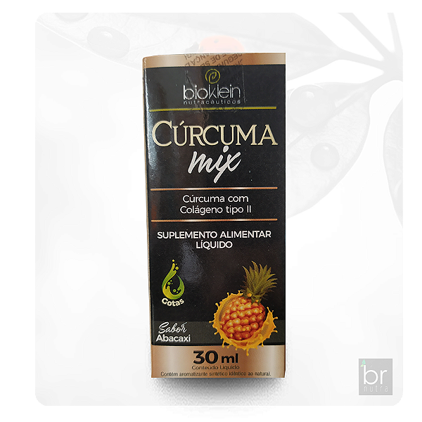 CÚRCUMA MIX | CÚRCUMA + COLÁGENO TIPO II - Gotas 30ml