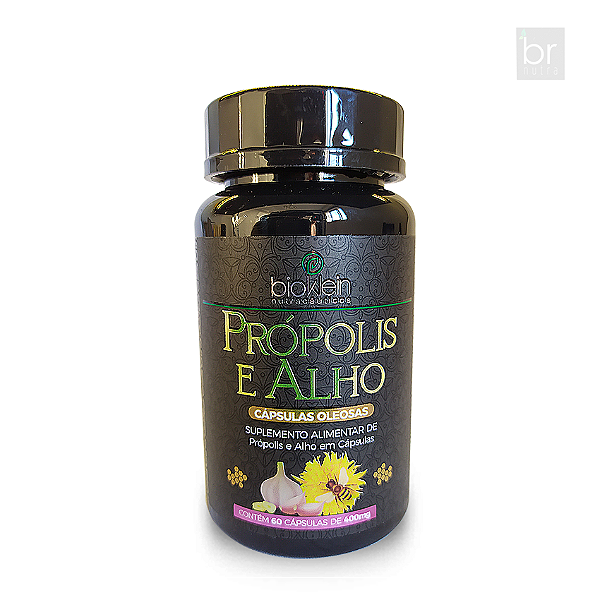PRÓPOLIS E ALHO  60 Cápsulas 400mg