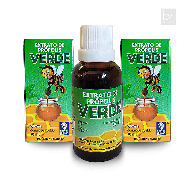 EXTRATO DE PRÓPOLIS VERDE (Alecrim-do-campo) | Própolis 30% - 30ml