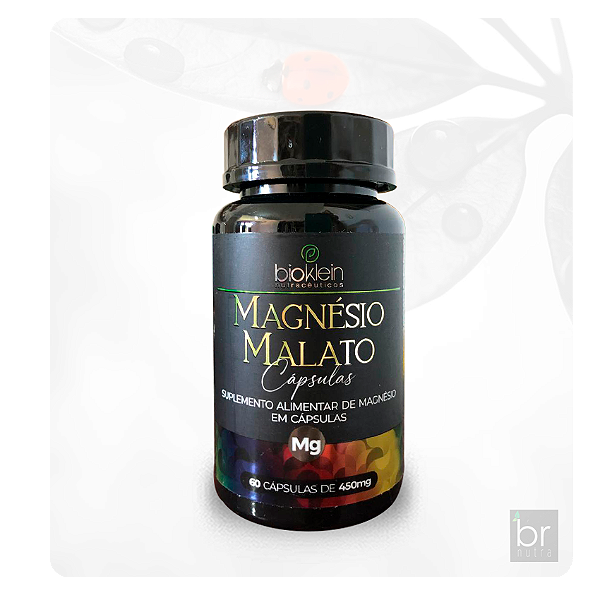MAGNÉSIO MALATO | 60 Cápsulas 450mg