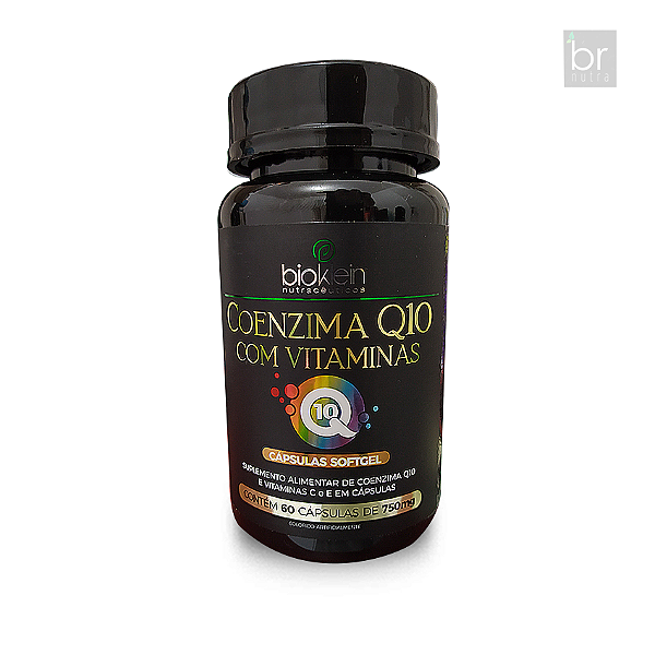 COENZIMA Q10 c/ VITAMINAS C e E | 60 Cápsulas 750mg