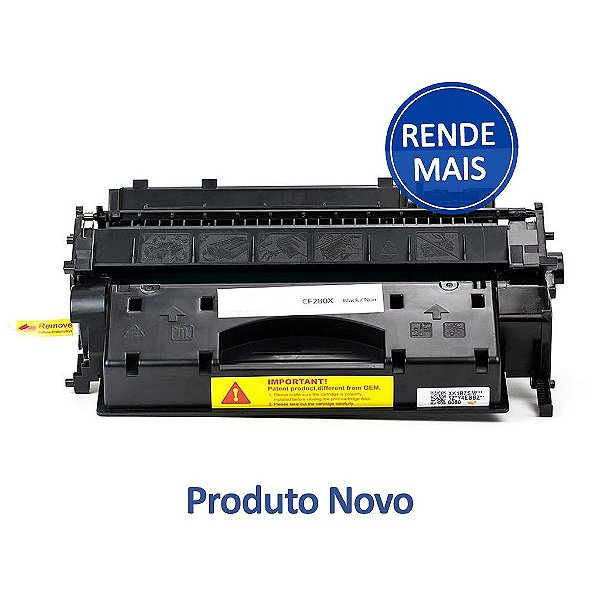Toner HP CF280X | 80X Compatível para 6.900 páginas