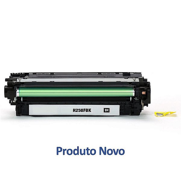 Toner HP CE250A | CP3525 | CM3530 LaserJet Preto Compatível