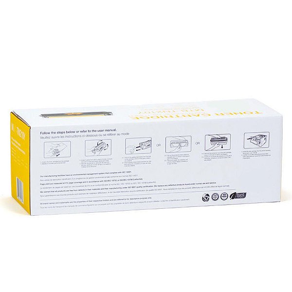 Toner HP M255 | M255dw | M255nw | W2112A | 206A Amarelo Compatível para 1.250 páginas