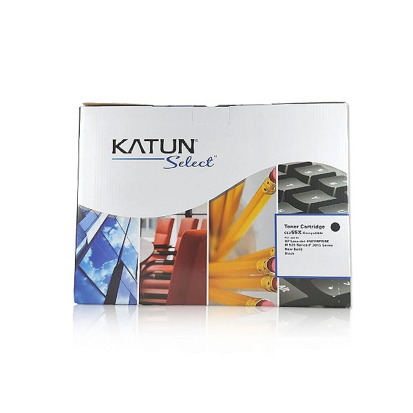 Toner HP CE255X | HP 55X Preto Katun para 12.500 páginas