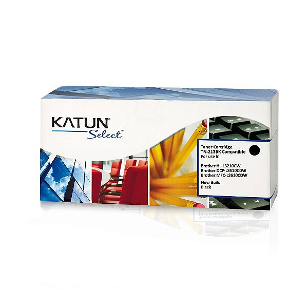Toner Brother TN-213BK Preto Katun para 3.000 páginas