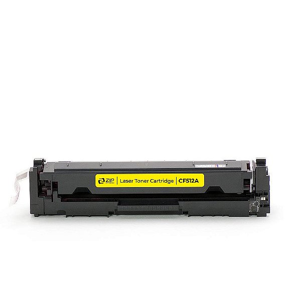 Toner HP CF512A | 204A Amarelo Compatível para 900 páginas