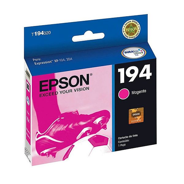 Cartucho Epson XP-211 | XP-214 | T194320 Magenta Original