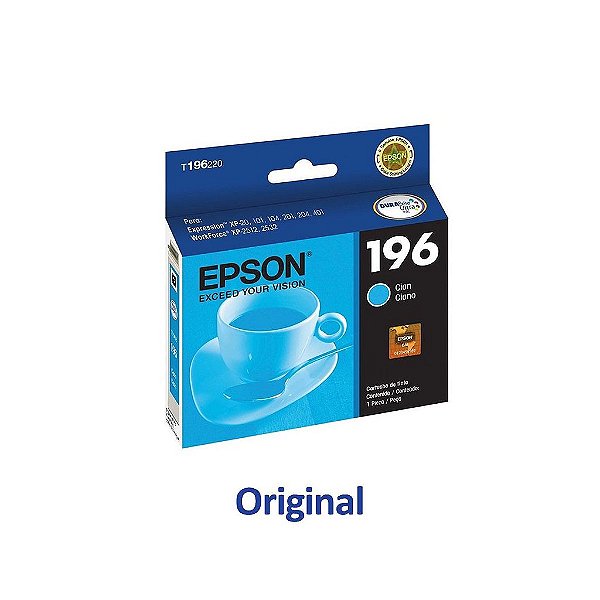 Cartucho Epson XP-214 | XP-211 Expression 196 Ciano Original 4ml
