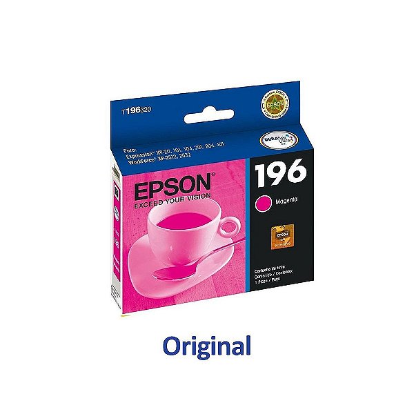 Cartucho Epson XP-211 | XP-411 Expression 196 Magenta Original 4ml