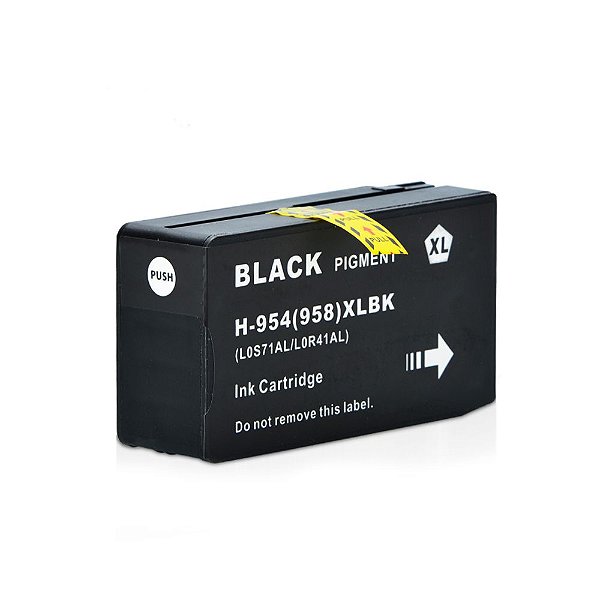 Cartucho HP 954 | 8710 | 8720 | HP 954XL Preto Compatível 46ml
