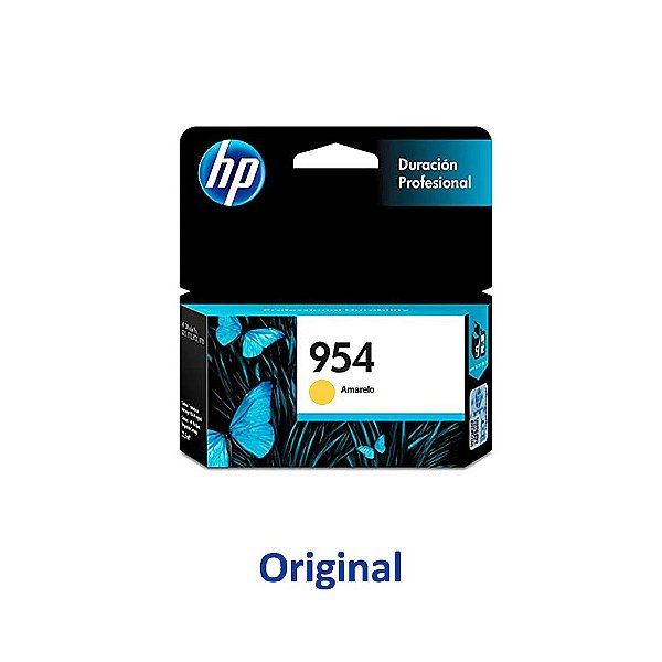 Cartucho HP 954 | L0S56AB | 954 Officejet Pro Amarelo Original 10ml
