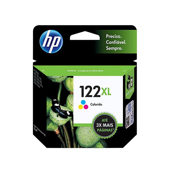 Cartucho HP 122XL | CH564HB Colorido Original 6ml