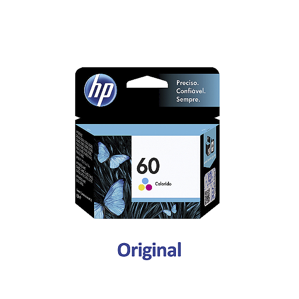 Cartucho HP 60 | CC643WB Colorido Original 3ml