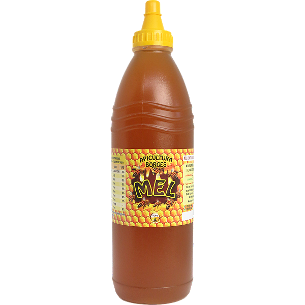 Mel Puro De Abelhas -  1 Litro (1,4 Kg) - Florada Laranjeira