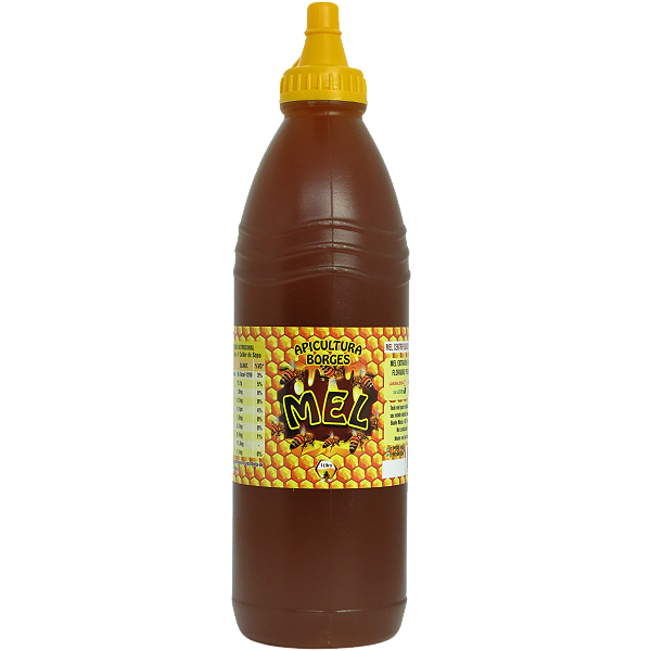 Mel Puro De Abelhas -  1 Litro (1,4 Kg) - Florada Silvestre