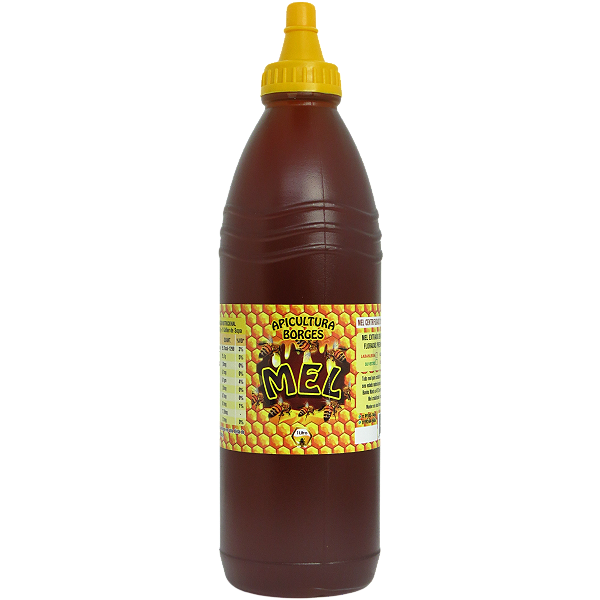 Mel Puro De Abelhas -  1 Litro (1,4 Kg) - Florada Eucalipto