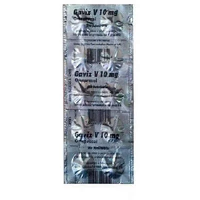 Antiácido Agener Gaviz V Omeprazol 10 Mg C/10 Comprimidos