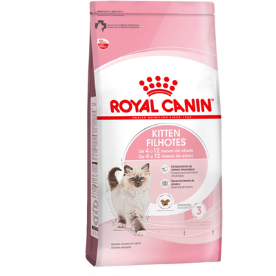 Racao Royal Canin Kitten Para Gatos Filhotes Com Ate 12 Meses De Idade 1,5kg