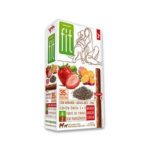 Petisco Morango e Batata Doce Fit para Cães - Spin Pet - 50g