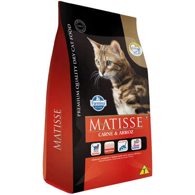 Ração Farmina Matisse Carne e Arroz para Gatos Adultos 7,5kg