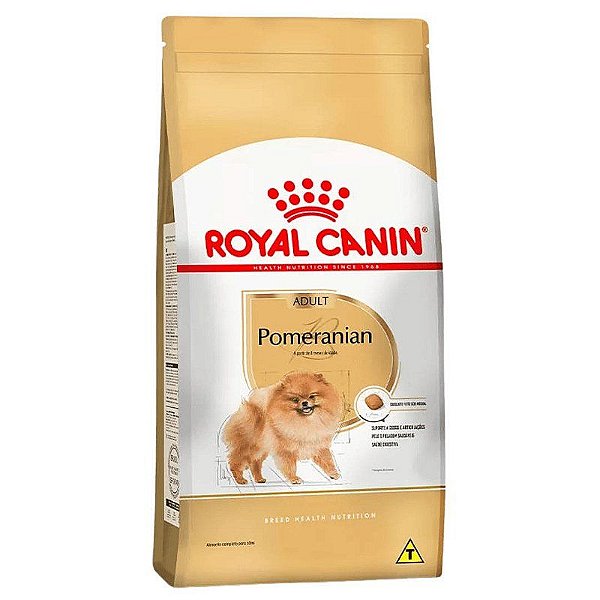 Ração Royal Canin Sabor Salmão para Pomeranian Adulto 1 kg