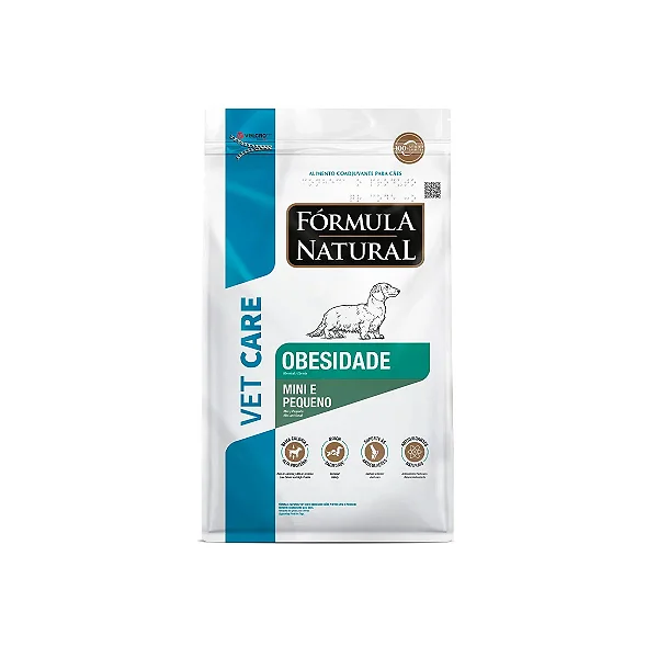 Ração Fórmula Natural Vet Care Obesidade Cães Mini e Pequeno 2 kg
