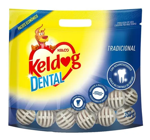 Keldog Dental Bolinha 350g - Kelco