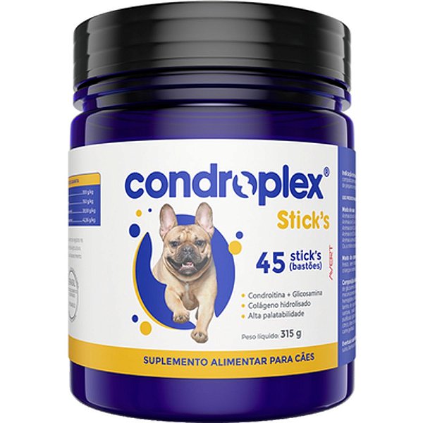 Suplemento Alimentar Avert Condroplex Sticks 315g