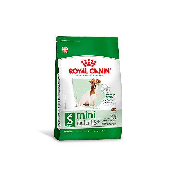 Ração Royal Canin Mini Adult 8+ Para Cães Adultos De Raças Porte Pequeno 2,5kg