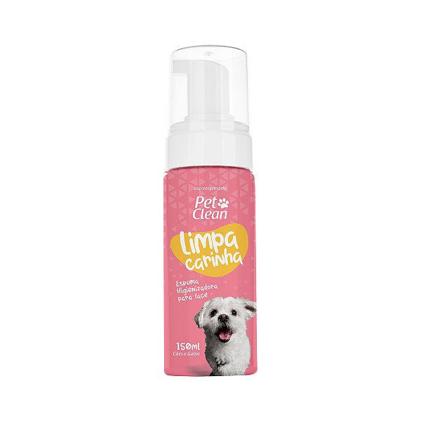 Espuma Higienizadora Pet Clan Limpa Carinha 150ml
