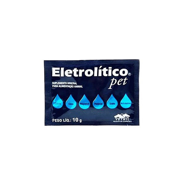 Suplemento Eletrolítico Hidratante Vetnil 10g