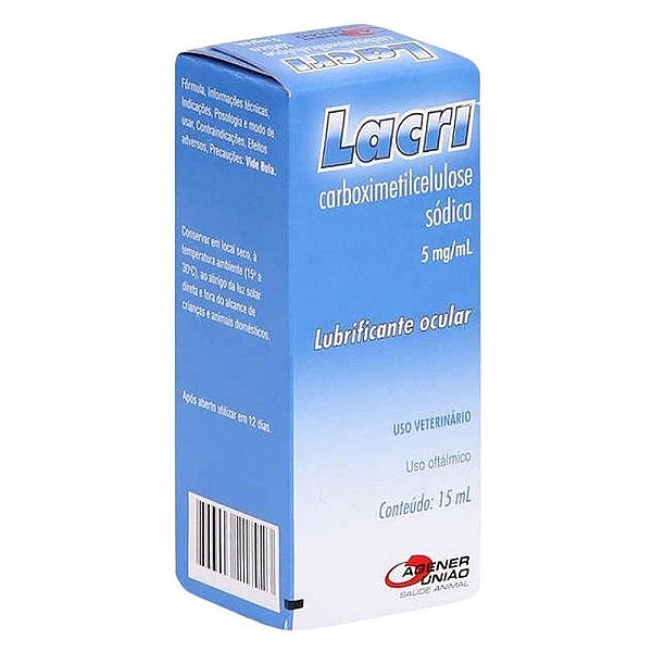 Colírio Agener União Lacri Para Cães 15ml