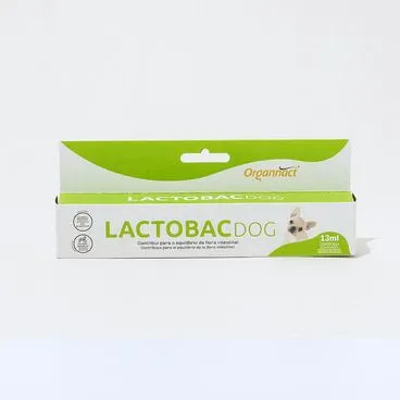 Lactobac Dog Organnact Suplemento Vitamínico 13 ml