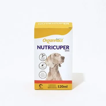 Suplemento Organnact Nutricuper para Cães - 120 ml
