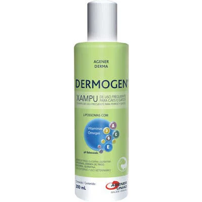 Shampoo Dermogen Equilíbrio Para Cães E Gatos 200ml