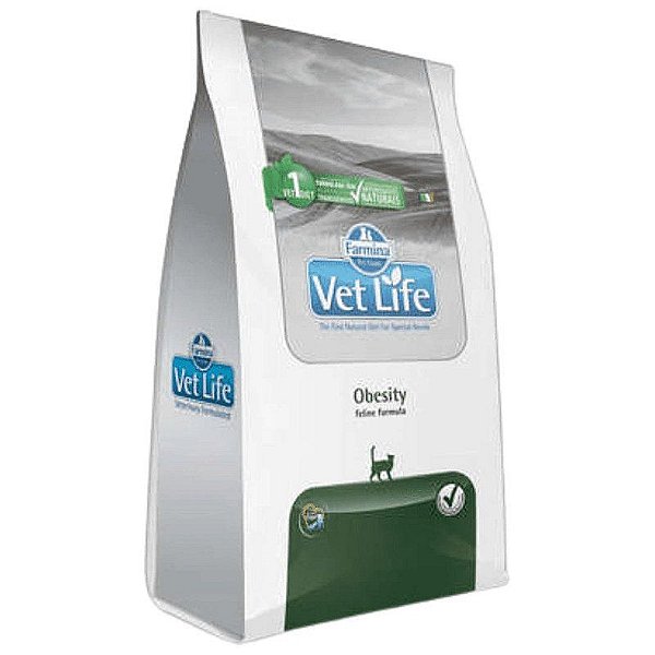 Ração Farmina Natural para Gatos Adultos com Obesidade 2kg