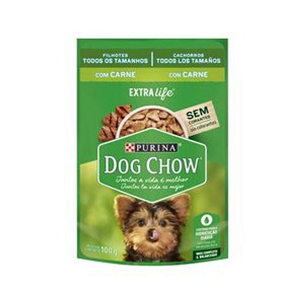 Ração Úmida Para Filhotes Sabor Carne Purina 100g