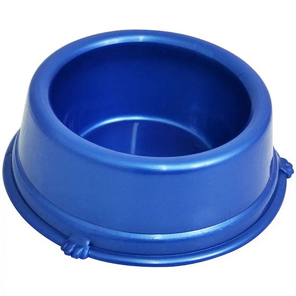 Comedouro Plástico Triton Dog Azul - 300ml