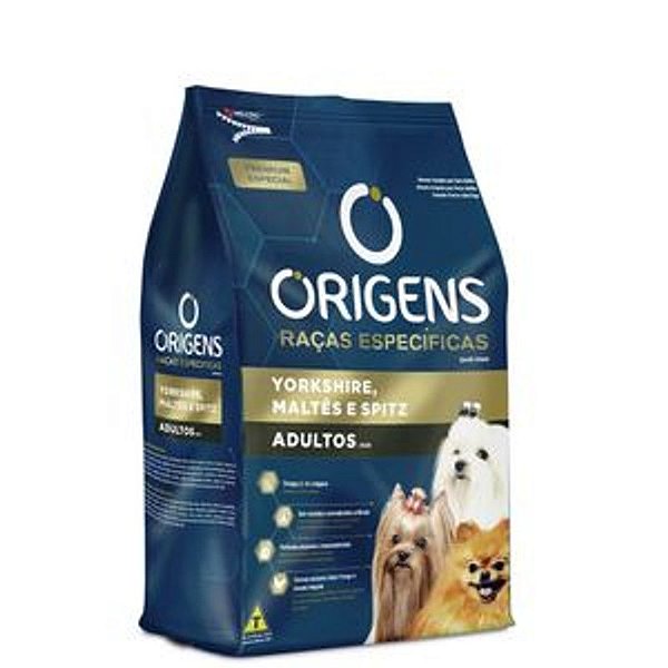Ração Origens Raças Específicas para Cães Adultos 1kg