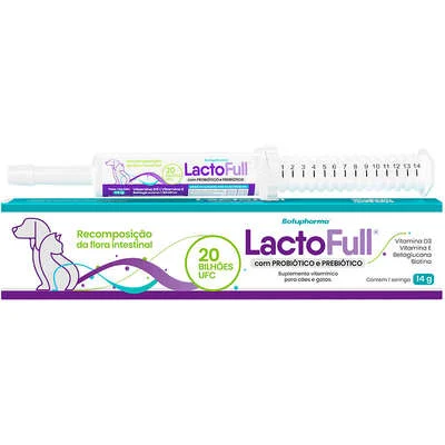 Probiótico e Prébiótico Lactofull Botupharma 80ml - Bothupharma