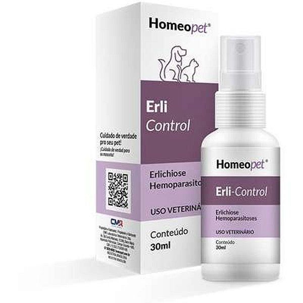 Sistema de Terapia Homeo Pet Erli Real H Para Terapia Natural 30ml