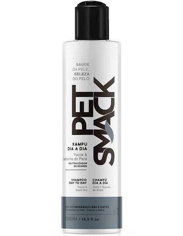 Shampoo Pet Smack Dia a Dia para Cães e Gatos 500ml