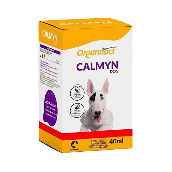 Suplemento Organnact Calmyn Dog 40ml