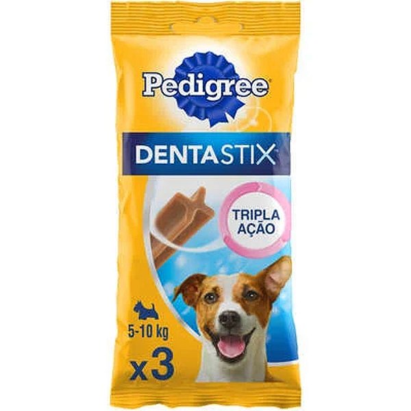 Petisco Pedigree Dentastix para Cães Pequenos de Saúde Bucal de 10,1kg
