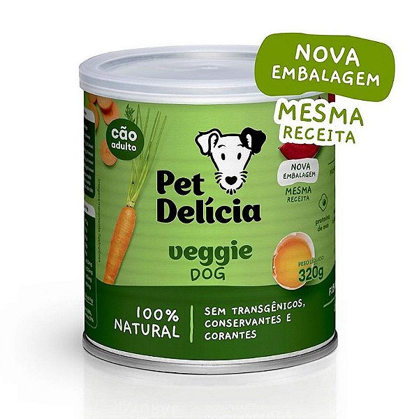 Ração Veggie Ovos Natural Pet 320g