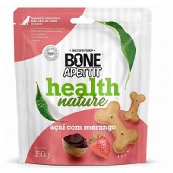 Biscoito Bone Apettit Açaí e Morango para Cães 150g
